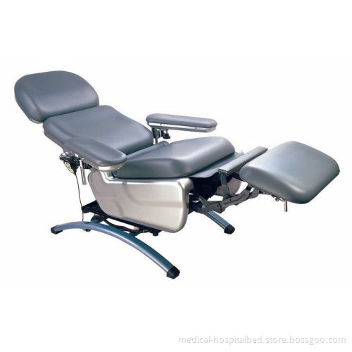 Electrical Clinic Dialysis Chairs , Foldable Blood Donation Chair